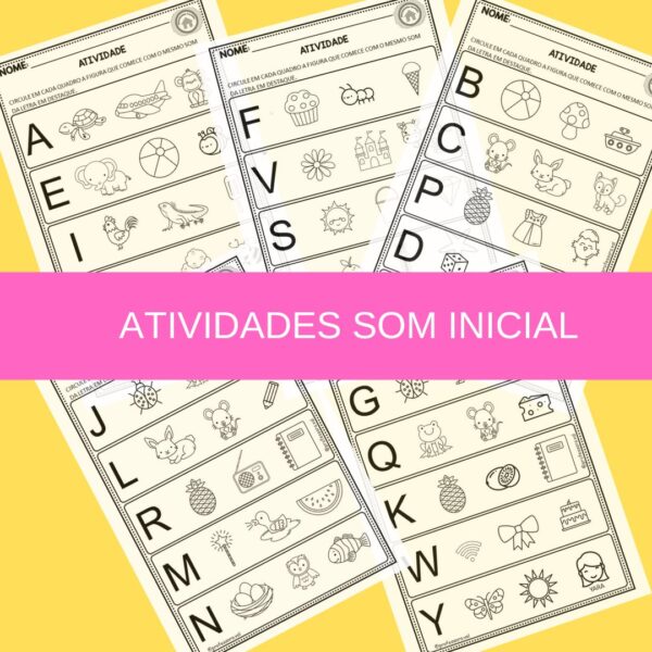 Atividades Som Inicial