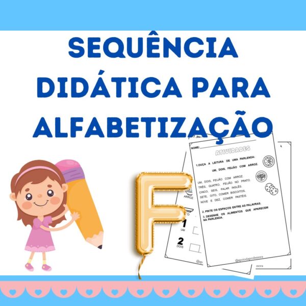 Sequência didática para alfabetização - Letra F